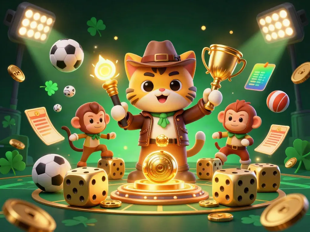 Experience thrilling wins at Ku bet with vibrant 3D casino exploration featuring sporty elements