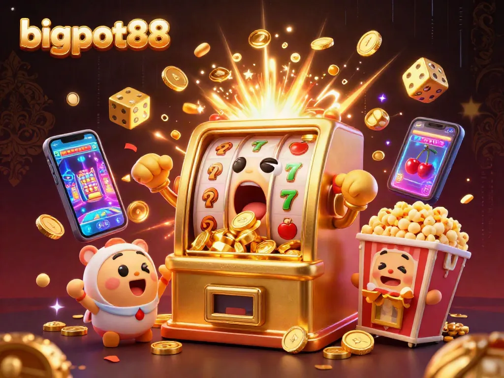 Bigpot88 memicu jackpot dengan slot mesin emas ceria di tengah huru-hara permainan.