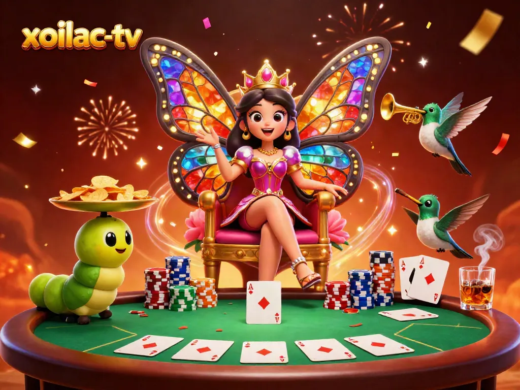 Experience thrilling gameplay on xoilac-tv with a vibrant 3D illustration of an enchanting scene.