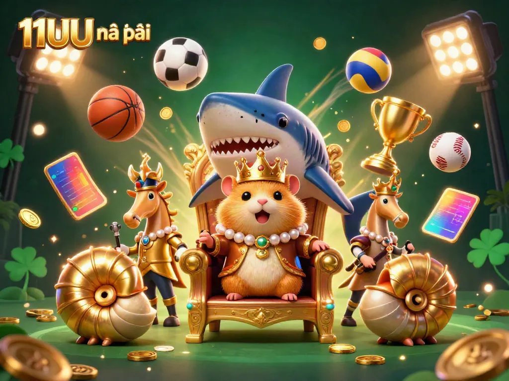 Engage in thrilling gameplay at 11UU nhà cái with a vibrant and dynamic 3D casino scene.