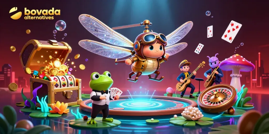Spin the reels with Bovada alternatives at vibrant casino scene.