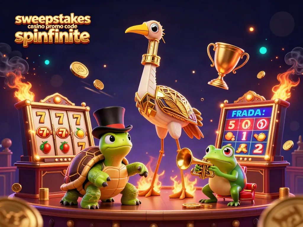 Engage with sweepstakes casino promo code spinfinite for exciting gaming offers and vibrant casino rewards