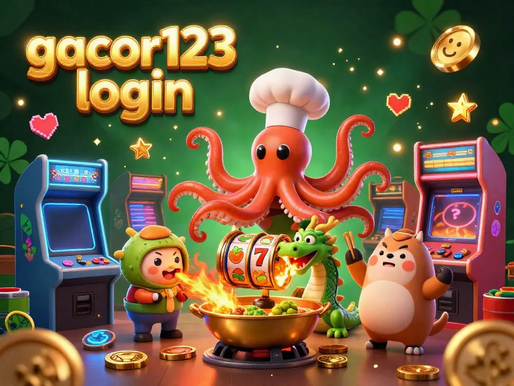 Engage in thrilling gaming at gacor123 login with vibrant slots and jackpots amidst an energized gaming atmosphere.