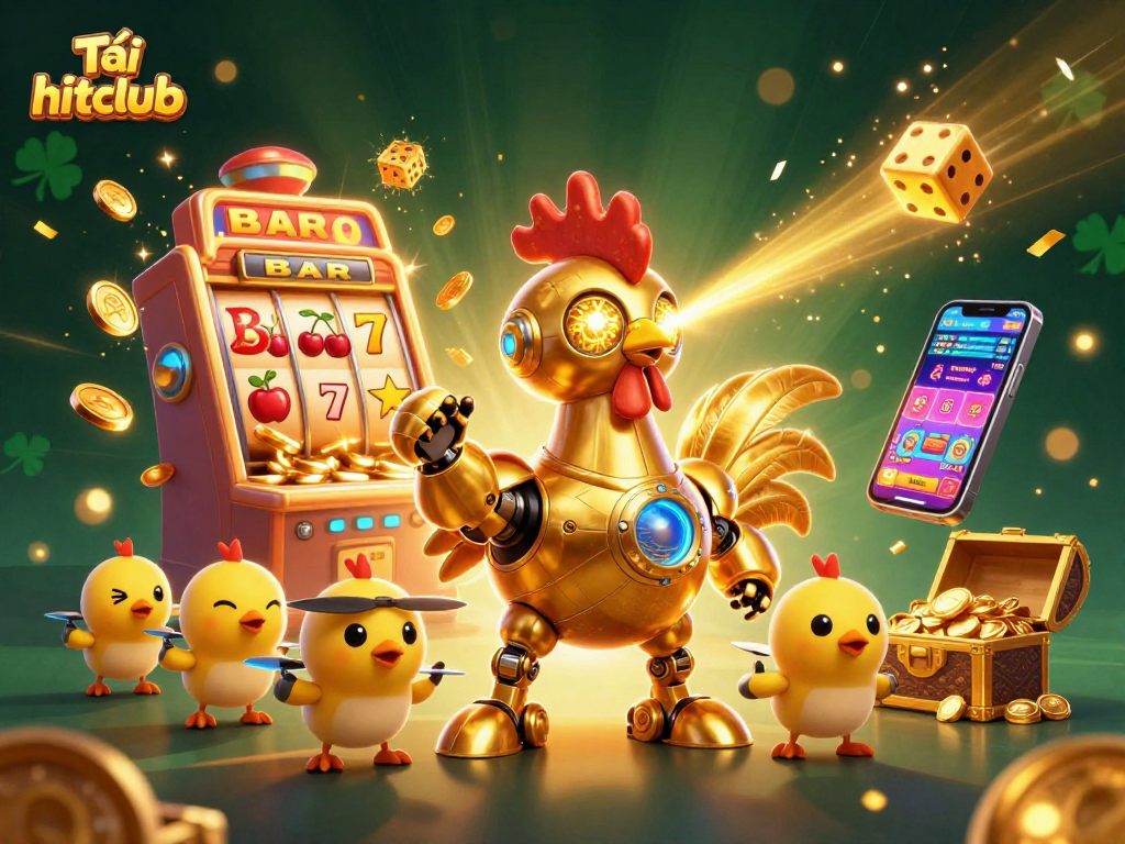 Engage in excitement as you Tải hitclub, exploring thrilling casino games with vibrant graphics and dynamic elements.