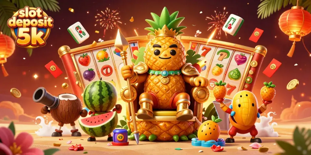 Experience thrilling wins at a vibrant casino with slot deposit 5k action featuring charismatic characters and dynamic game elements.